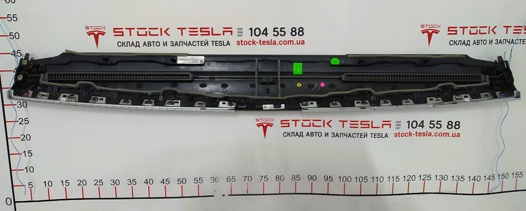 3 Dekorativt overtræk til instrumentpanel (træ) Tesla model 3, model Y 1091225-00-F